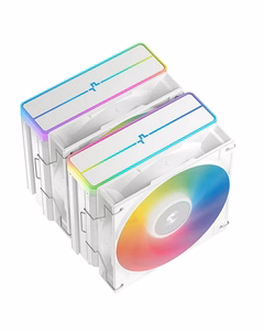 DeepCool AG620 WH ARGB V2 Mikroschemų rinkiniui, Motininė plokštė Orinis aušintuvas 12 cm Balta 1 vnt