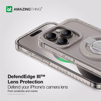 Amazing Thing Titan Pro Mag žiedo laikiklio dėklas 10FT IP156.7PTRGY Iphone 15 Pro Max titano