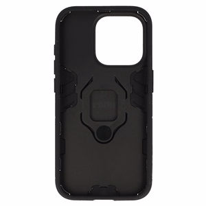 Ring Armor dėklas telefonui Iphone 15 Pro Max juodas