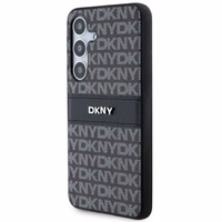 DKNY odinis Mono Stripe ir Metal Logo dėklas telefonui Samsung Galaxy S24+ - juodas