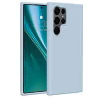 Etteri silikoninis dėklas telefonui Samsung Galaxy S23 Ultra šviesiai mėlynas