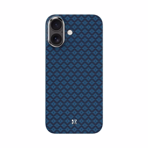 "Benks" magnetinis šarvas Air Armor Grid Kevlar korpusas su metaliniu rėmeliu 600D (0067), skirtas Iphone 17 blue