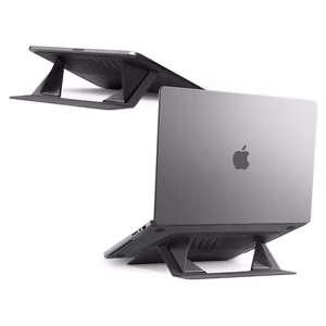 Подставка для ноутбука Spigen SlimFold LD201-S6, серая