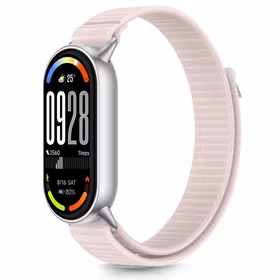 TECH-PROTECT NYLON STRIPE XIAOMI SMART BAND 8 / 9 / 10 / NFC ROŽINIS/PILKAS