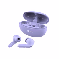 Trust Yavi - belaidis In-Ear Bluetooth TWS Earbuds with Charging dėklas & ENC (violetinis)