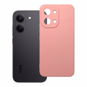 Pudros rožinės spalvos Matt 2.0 dėklas Poco X8 Pro Max 5G