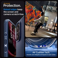 Spigen Liquid Air dėklas telefonui iPhone 15 Pro Max - mėlynas