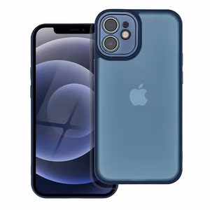 VARIETE dėklas telefonui IPHONE 12 Mini tamsiai mėlynas