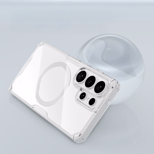 Nillkin Nature TPU Pro MagSafe suderinamas dėklas skirta Samsung Galaxy S26 Ultra baltas