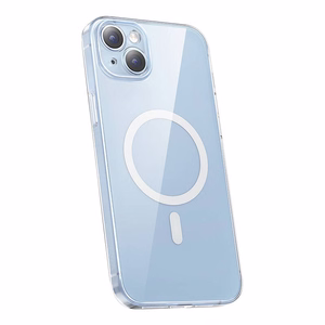 Baseus Crystal Series Magnetinis dėklas iPhone 14 Plus + grūdintas stiklas