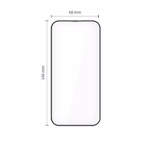 Tech-Protect Quick Set+ 2-jų rinkinys grūdintas stiklas iPhone 17 Pro - juodas