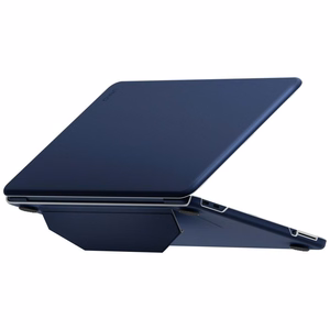Uniq Lyden Versa dėklas, skirtas MacBook Neo – spalva: tamsiai mėlyna