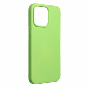 ROAR dėklas COLORFUL JELLY telefonui IPHONE 15 Pro Max laimo žalias