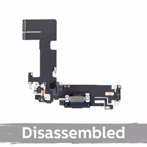 Krovimo lizdas skirtas iPhone 13 su lanksčiąja jungtimi / Green / (100% originalus / iš įrenginio)