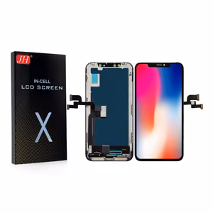 Ekranas Apple iPhone X su lietimui jautriu stikliuku JH INCELL FHD (non-removable IC)