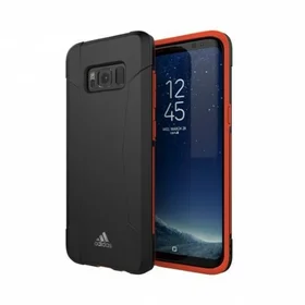Adidas SP Solo dėklas Samsung Galaxy S8 - juodas ir raudonas