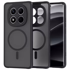 Hybrid Mag dėklas Poco X7 5G / Redmi Note 14 Pro 5G juodas