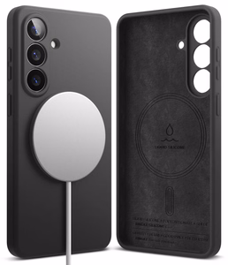 Ringke Silikoninis MagSafe Dėklas for Samsung Galaxy S26 - juodas