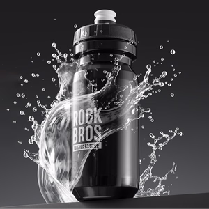 Rockbros 600 ml dviračio gertuvė – juoda