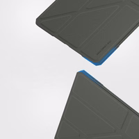 "AmazingThing Titan Pro Folio" dėklas "iPad Air M3" 11" - pilkas