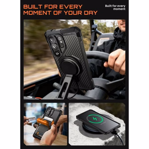 "Supcase UB Grip Mag MagSafe" dėklas "Samsung Galaxy S26 Ultra" - juodas