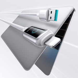 USB kabelis Joyroom S-A55 USB-A to Lightning 3A 1.2m baltas