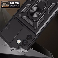 Tech-Protect CamShield Pro dėklas telefonui Samsung Galaxy M15 5G - juodas