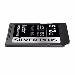 „Lexar Professional SILVER PLUS“ SDXC 512 GB atminties kortelė