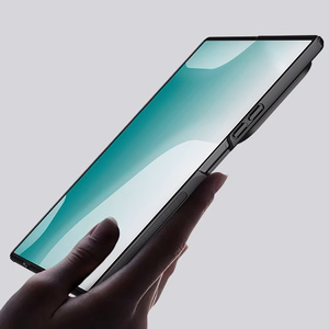 Nillkin Super Frosted Shield Fold Magnetinis dėklas Samsung Galaxy Z Fold 7 suderinamas su MagSafe - juodas
