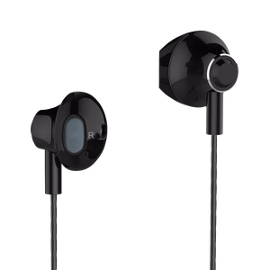 Kruger&Matz B2 į ausis įdedamos ausinės su mikrofonu, juodos