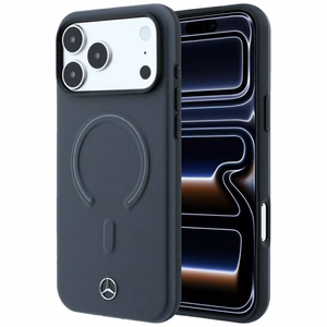 Mercedes 3D MagSafe odinis dėklas, skirtas iPhone 18 Pro Max / 17 Pro Max, antracito spalvos