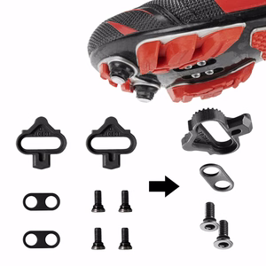 Rockbros PD303 pusiau fiksuojami platforminiai dviračio pedalai – juodi