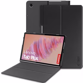 Tech-Protect SmartCase dėklas Lenovo TAB PLUS - juodas