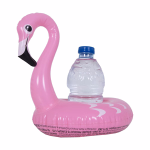 SUNCLUB pripučiamas flamingo formos puodelio laikiklis