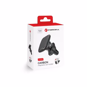 Magnetic car phone holder Forcell F-Grip Carbon H-CT325 air vent black