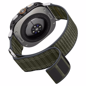 SPIGEN WBF0 dirželis SAMSUNG GALAXY WATCH ULTRA 2024 / 2025 (47 MM) žalias