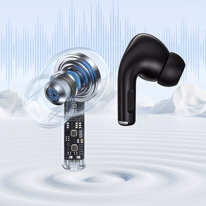 Blavec Bluetooth TWS Ausinės BW-02 Carbon (BW02-B) juodas