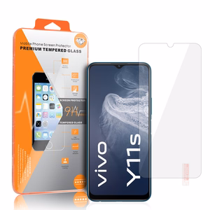 Apsauginis stiklas (m) - oranžinis VIVO Y11S/Y20S/OPPO A18/A38/A58 5G/SAMSUNG A13 4G/5G/MOTO E13/REALME C21Y