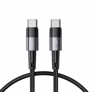 Tech-Protect UltraBoost USB-C / USB-C PD kabelis 60W 3A 0.25m - pilkas
