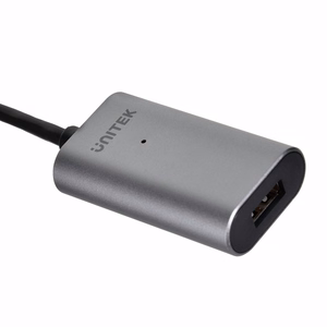 UNITEK Y-271 USB laidas 5 m USB 2.0 USB A Pilkas