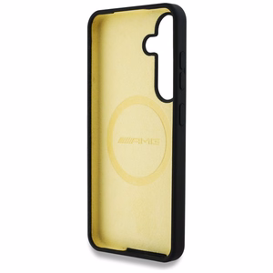 AMG Oversize Rhombs MagSafe Чехол для Samsung Galaxy S25 - чёрный