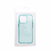MATRIX skaidrus dėklas telefonui IPHONE 15 Pro žalias