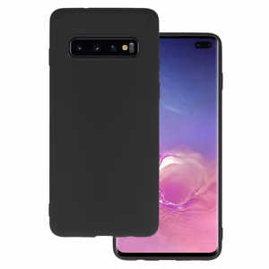 Galinis dėklas MATT, skirtas SAMSUNG GALAXY S10 Black