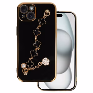 Dėklas telefonui Iphone 15 Plus dizainas 3 juodas