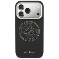 Guess Perforated 4G MagSafe case for iPhone 17 Pro Max - black