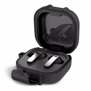 Tech-Protect Slim Hook dėklas skirtas Samsung Galaxy Buds 4 / 4 Pro juodas
