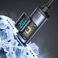 USB Laidas Joyroom "S-CL020A16" juodas "Type-C / Lightning" 120cm (iki 20W)