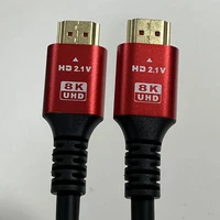 Kabelis HDMI 2.1 8K 60 Hz / 4K 120 Hz – itin didelio greičio, HDR, eARC, VRR, 48Gbps, 1 m, juodas