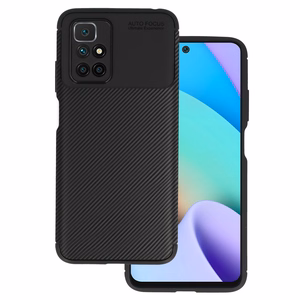 Vennus Carbon Elite dėklas telefonui Xiaomi Redmi 10 juodas