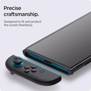 Spigen Glas.Tr "EZ FIT" grūdintas stiklas 2 vnt komplektas Nintendo Switch 2 - Skaidrus